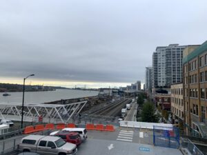 Construction by the Ocean